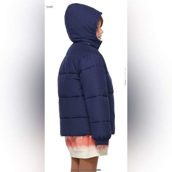 The Animals Observatory Navy Puffer Winter Lemur Jacket size 6 - Picture 8 of 9